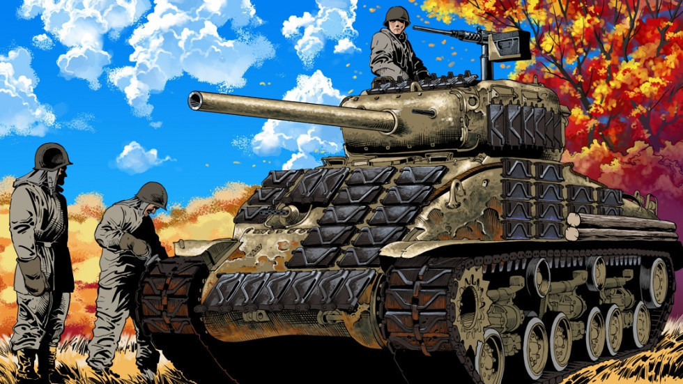 The first battle of the M4 Sherman