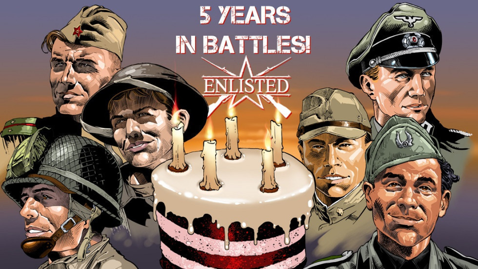 5 years of Enlisted!
