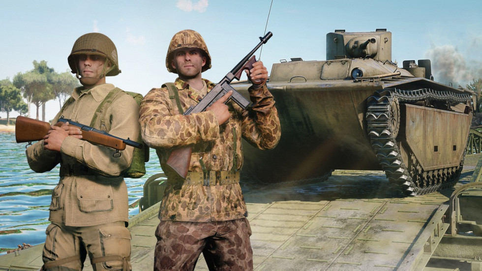 Temporarily available: An amphibious vehicle and two assaulter squads