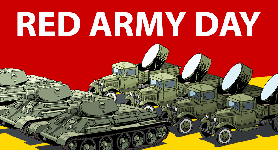 The Soviet Army And Navy Day News Enlisted