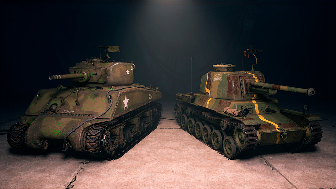 M4A3E2 Jumbo and Chi-Nu