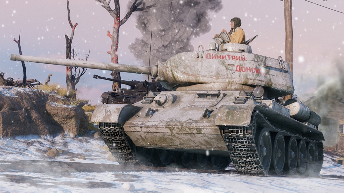 T-34-85 (D-5T) - Dmitri Donskoi