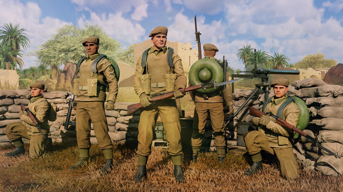 Огнемётчики с Flamethrower portable No.2 (США, БР IV)