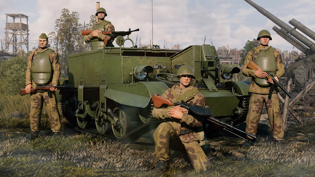 Squad with Universal Carrier (Lend-Lease) (USSR, BR II)