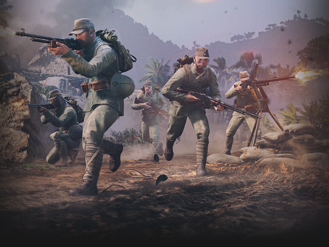 77th Separate Infantry Battalion with Captured M1918A2 (Japan)