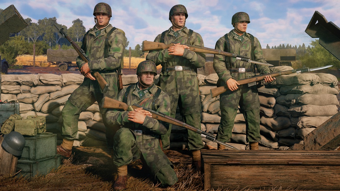 Collectible engineer squad with Gewehr 41 (Germany, BR III)