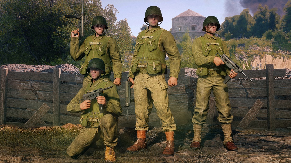 Assaulters with M3 field modification (USA, BR I)