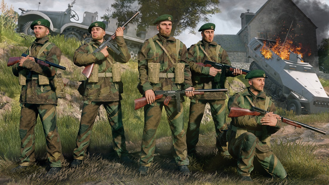 Коммандос №1 с Thompson M1 (S) (США, БР IV)