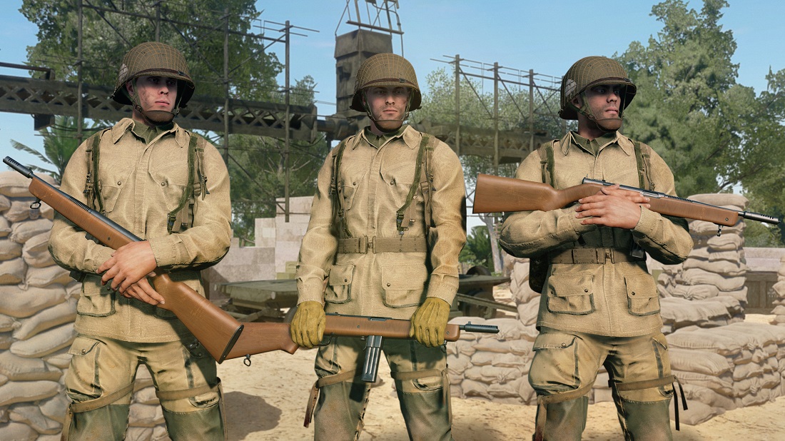 Collectible assaulter squad with M50 Reising (BR I)
