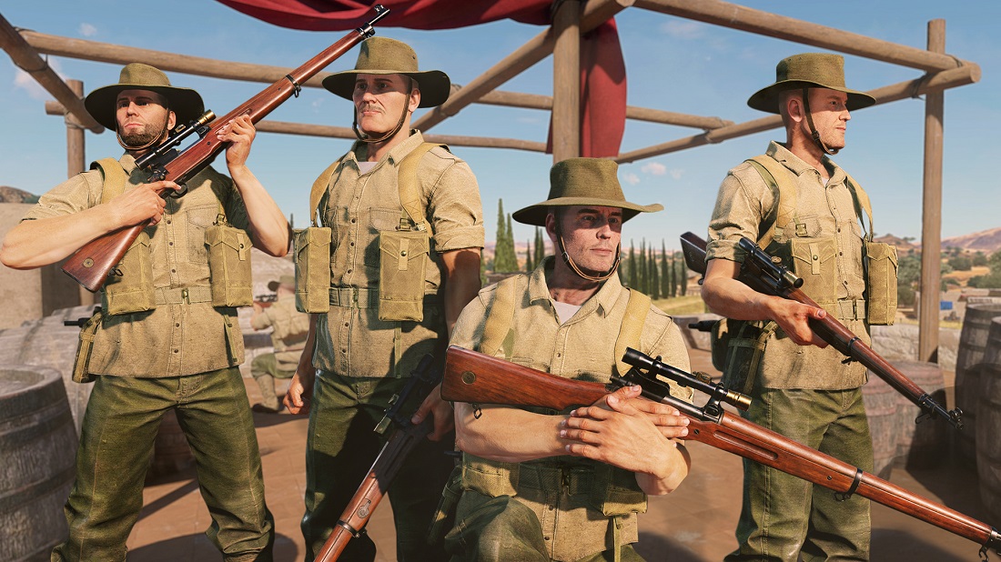 Snipers with Enfield P14 (T) (USA, BR I)