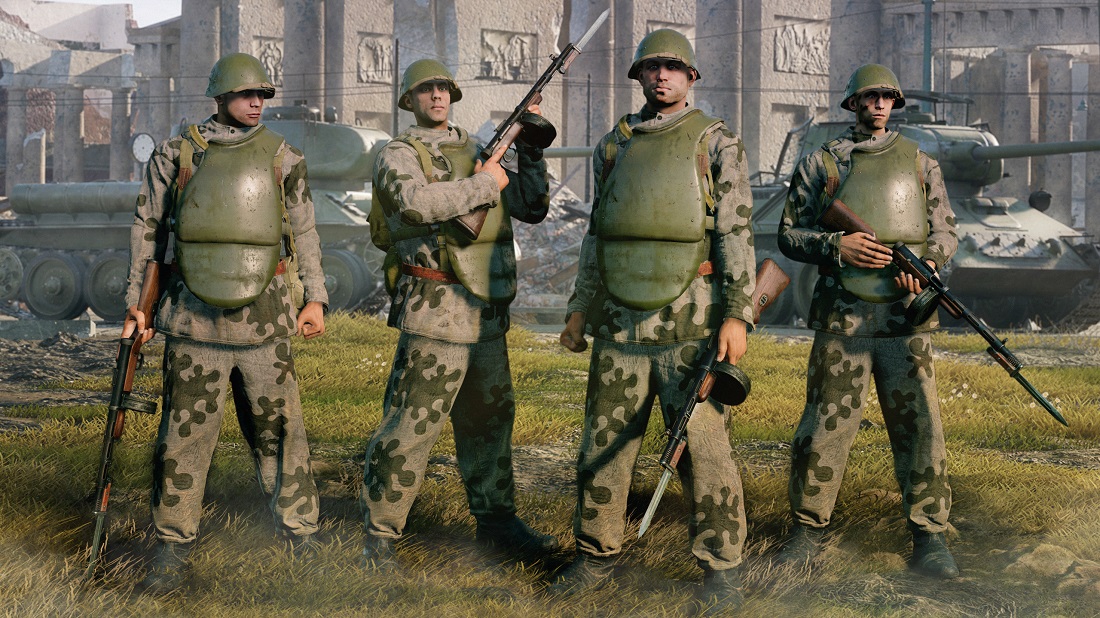 Assaulters with PPD-40 DSZ (USSR, BR IV)
