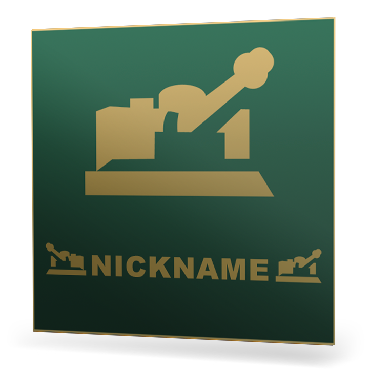 Pre-order bonus: “Tiger turret” nickname decorator