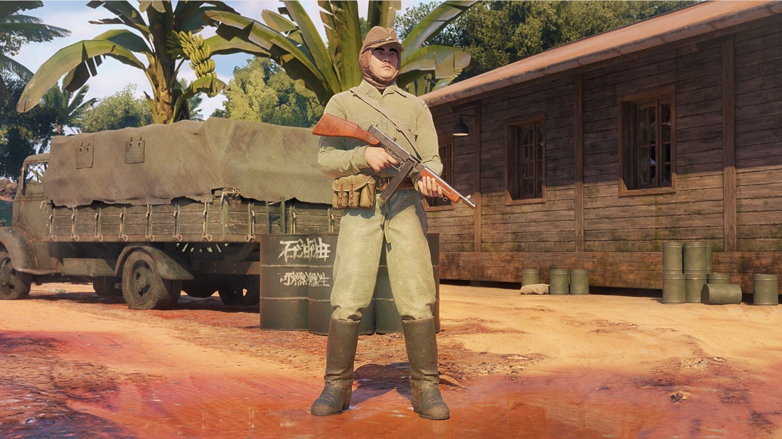 Разведывательное подразделение «Мацу Кикан» с M1928A1 Thompson (Япония, БР III)