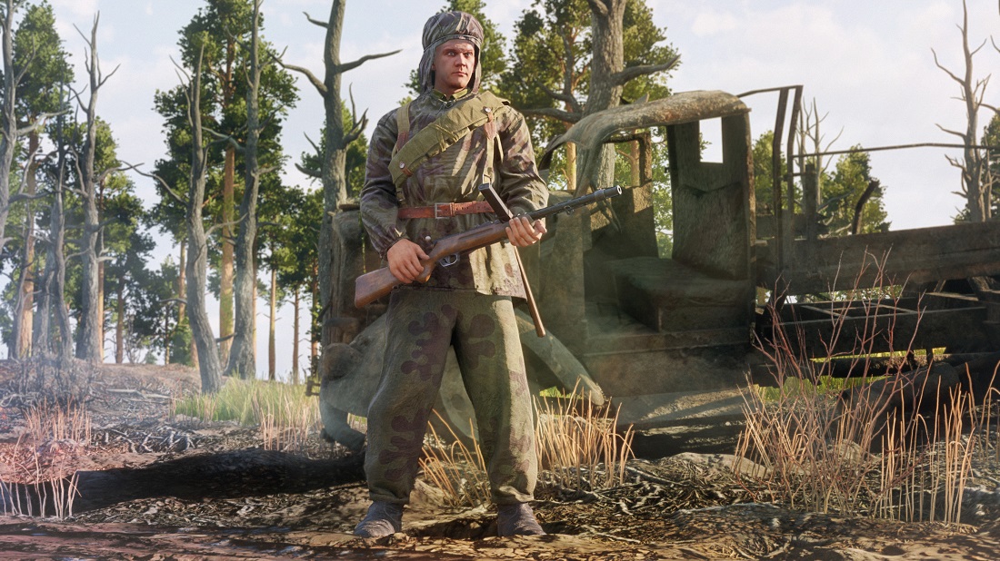 Отдел контрразведки «СМЕРШ» с MP 35/I (СССР, БР III)