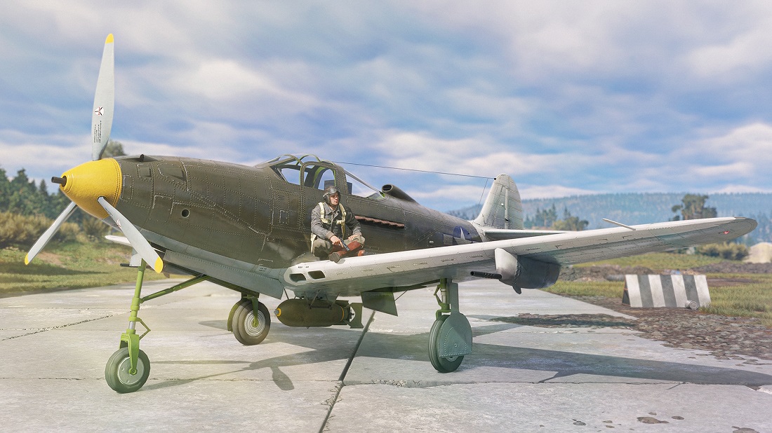 39th Pursuit Squadron with P-39Q-5 (USA, BR III)